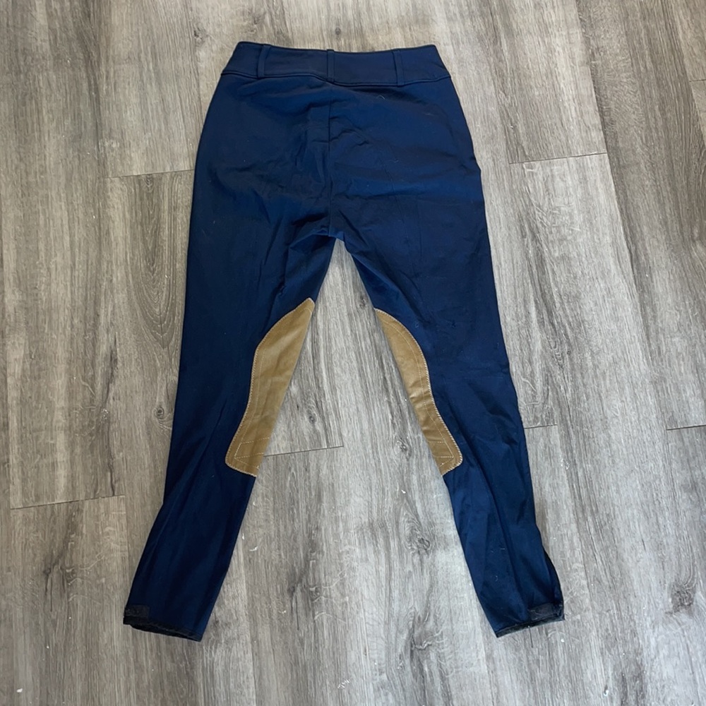 Size 26 tailored sportsman navy riding pants - Picture 2 of 2